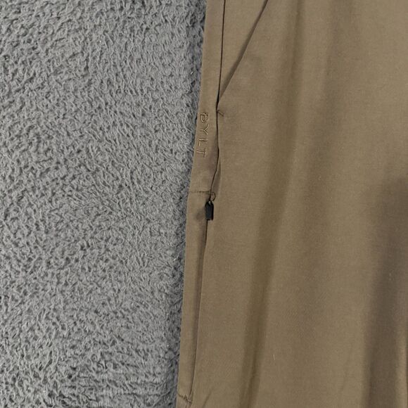 BYLT Pants Mens 32x28 Brown Everyday Jogger Skinny Fit Stretch Travel - Picture 3 of 15